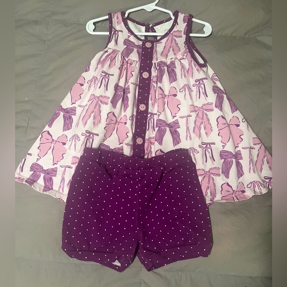 SweetHoney Purple and Pink Kids Matching Set